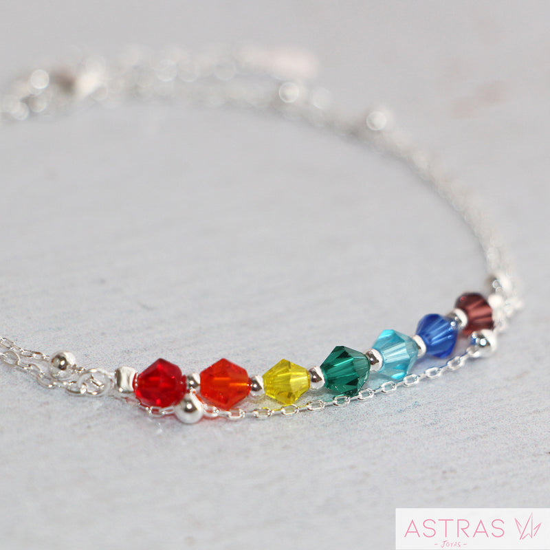 PULSERA DOBLE 7 CHAKRAS