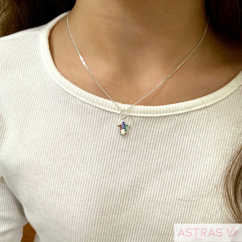 COLLAR RAINBOW STAR KIDS