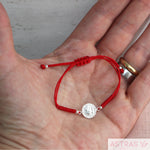 Pulsera de Hilo Rojo San Benito Protector (Para Bebé)