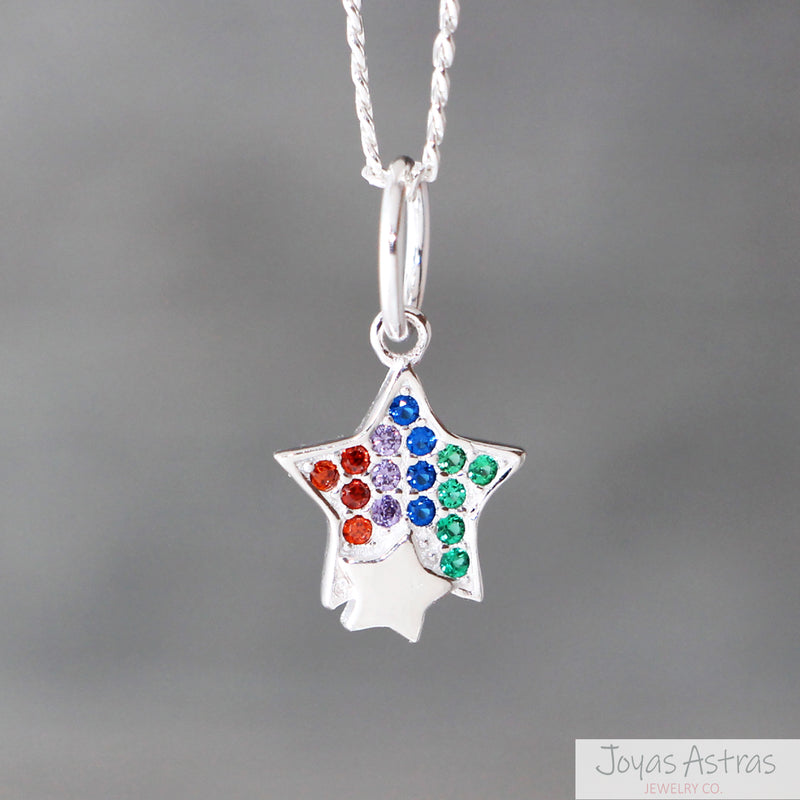 COLLAR RAINBOW STAR KIDS