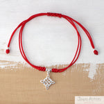 PULSERA DE HILO ROJO NUDO DE BRUJAS AJUSTABLE