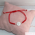 Pulsera de Hilo Rojo San Benito Protector (Para Bebé)