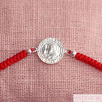 Pulsera de Hilo Rojo San Benito Protector (Para Bebé)